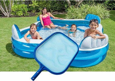 Pool Leaf Skimmer Rake Net Hot Tub Spa Cleaning Leaves Mesh Clean Tools